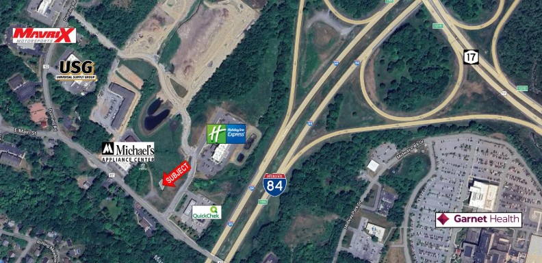 Middletown, NY - I 84 & NYS 17 - Garnet Hospital Area